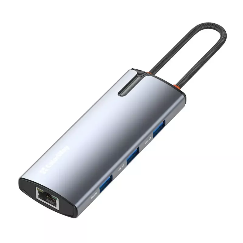 Dokkimisjaam ColorWay CW-HUB02 6-in-1 100W — mitme pordiga jaotur toiteedastusega