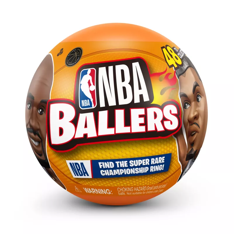 5 Surprise NBA Ballers Series 2, 3 a, Mitmevärviline