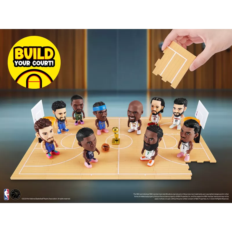 5 Surprise NBA Ballers Series 2, 3 a, Mitmevärviline