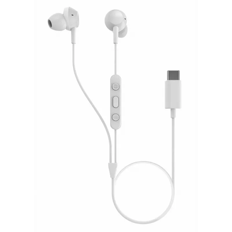 Philips TAE5008WT/00 kõrvaklapid/peakomplekt Juhtmega kõrvasisesed Kõned/muusika USB-USB-C Valge