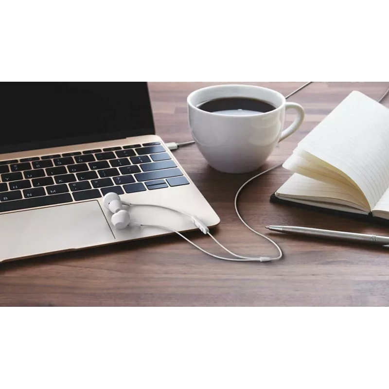 Philips TAE5008WT/00 kõrvaklapid/peakomplekt Juhtmega kõrvasisesed Kõned/muusika USB-USB-C Valge
