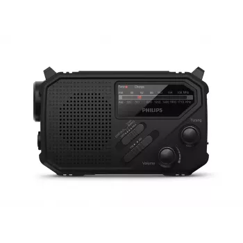 Kaasaskantav raadio Philips TAR1609/00 analoog- ja digitaalne AM FM Must