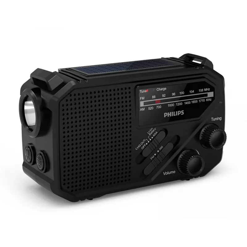 Kaasaskantav raadio Philips TAR1609/00 analoog- ja digitaalne AM FM Must
