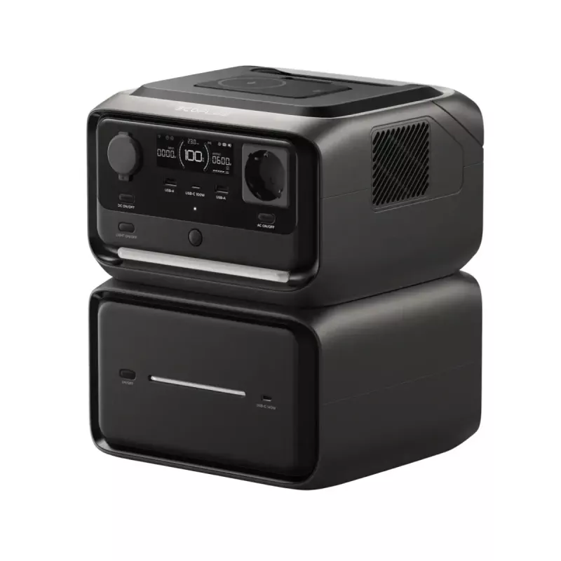 Kaasaskantav aku EcoFlow RIVER 3 MAX PLUS Wireless, 858Wh