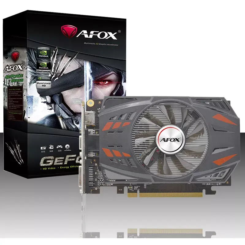 Graafikakaart AFOX GeForce GT 730 AF730-1024D3L7-V1 — 1 GB GDDR5, 128-bit, PCIe 2.0