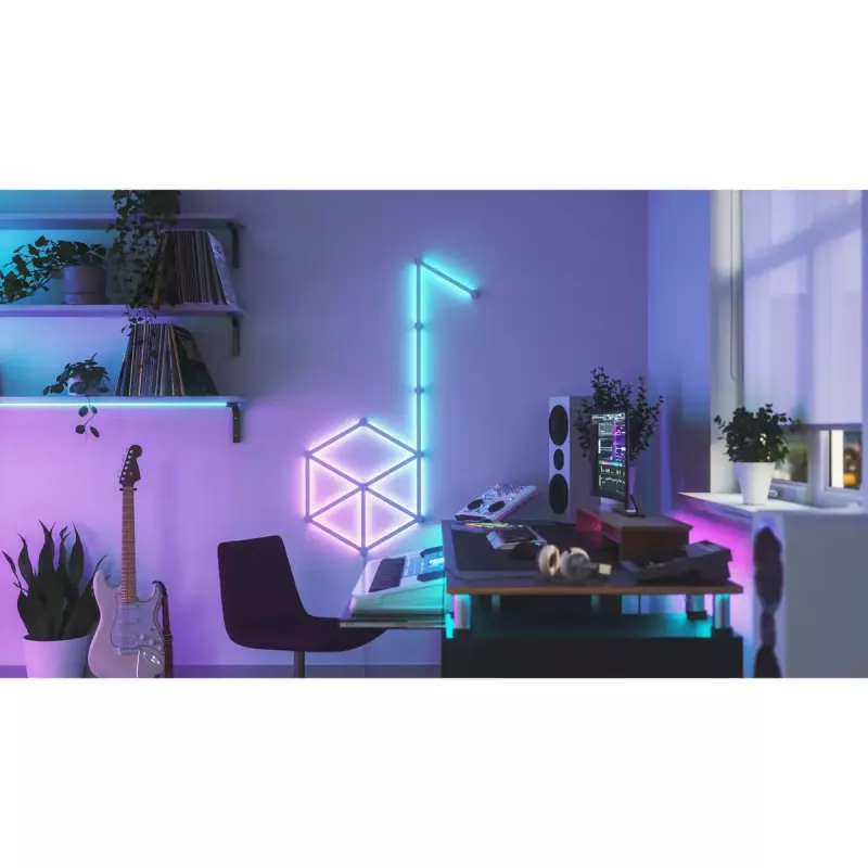 Nanoleaf Lines Starter Kit Other Valge RGB IP20 15 tk