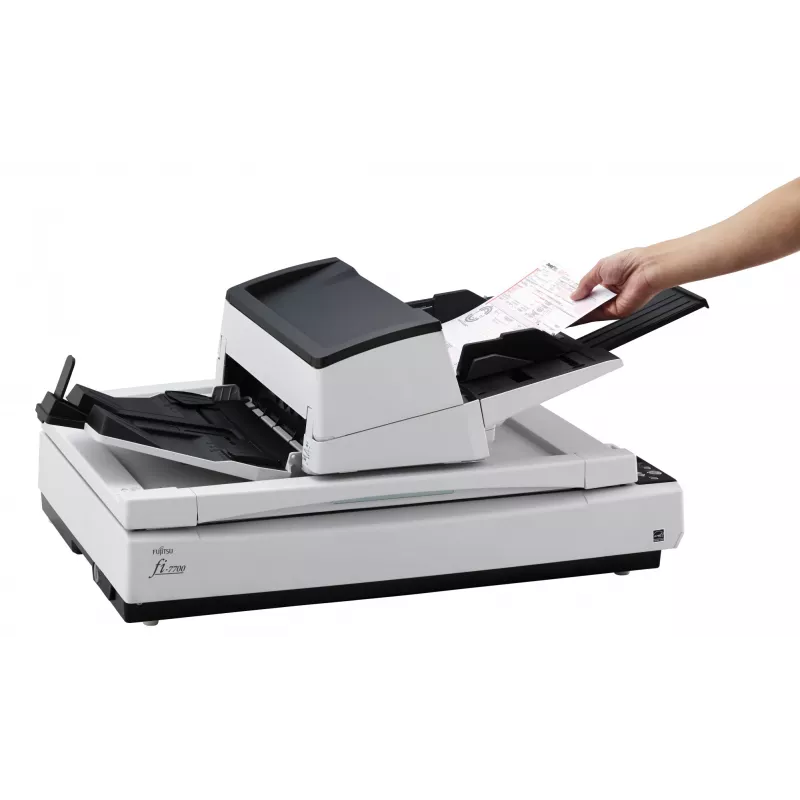Ricoh fi-7700S lamet- ja ADF-skanner 600 x 600 DPI A3 Must, Valge