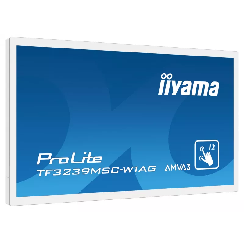Monitor iiyama ProLite TF3239MSC-W1AG 31,5 tolli (80 cm) Full HD 1920x1080 LED puuteekraan AMVA3 Valge