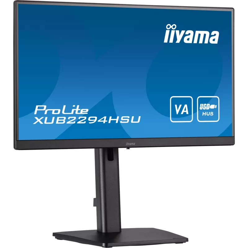 iiyama ProLite XUB2294HSU-B2 arvutikuvar 54,6 cm (21,5 tolli) 1920 x 1080 pikslit Full HD LCD Must
