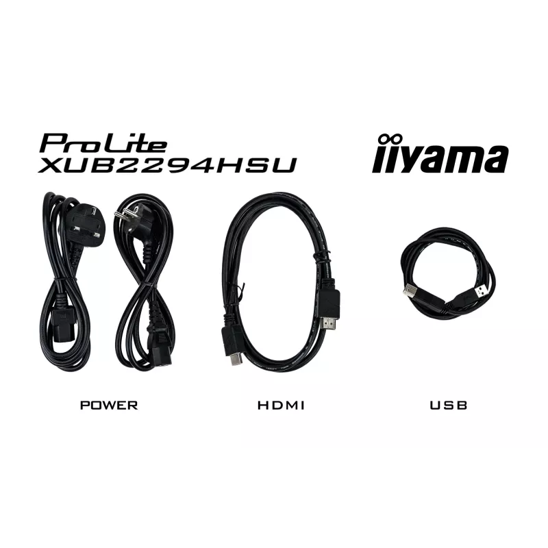 iiyama ProLite XUB2294HSU-B2 arvutikuvar 54,6 cm (21,5 tolli) 1920 x 1080 pikslit Full HD LCD Must
