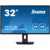 iiyama ProLite XB3288UHSU-B5 arvutikuvar 80 cm (31,5 tolli) 3840 x 2160 pikslit 4K Ultra HD LCD Must