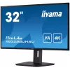 iiyama ProLite XB3288UHSU-B5 arvutikuvar 80 cm (31,5 tolli) 3840 x 2160 pikslit 4K Ultra HD LCD Must