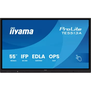 Puuteekraan IIYAMA TE5513A-B2AG 55-tolline interaktiivne puuteekraan monitor