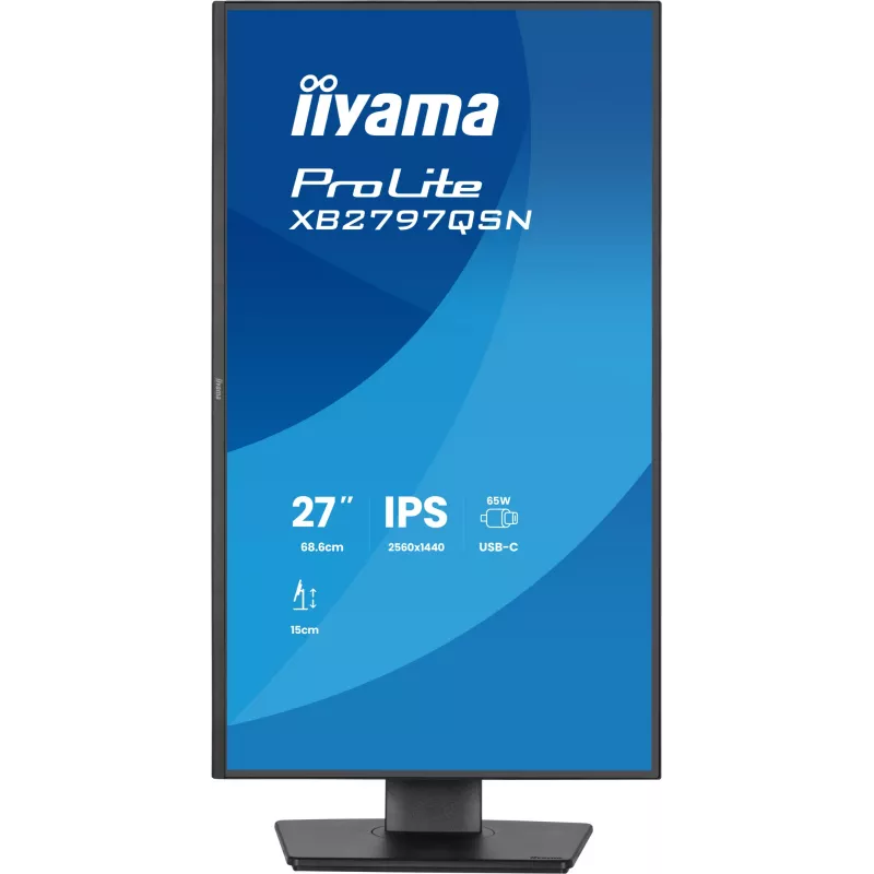 iiyama ProLite XB2797HSN-B1 arvutimonitor 68,6 cm (27 tolli) 1920 x 1080 pikslit Full HD LCD Must