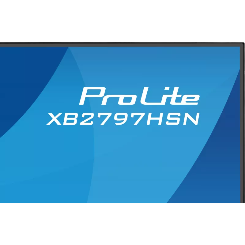 iiyama ProLite XB2797HSN-B1 arvutimonitor 68,6 cm (27 tolli) 1920 x 1080 pikslit Full HD LCD Must