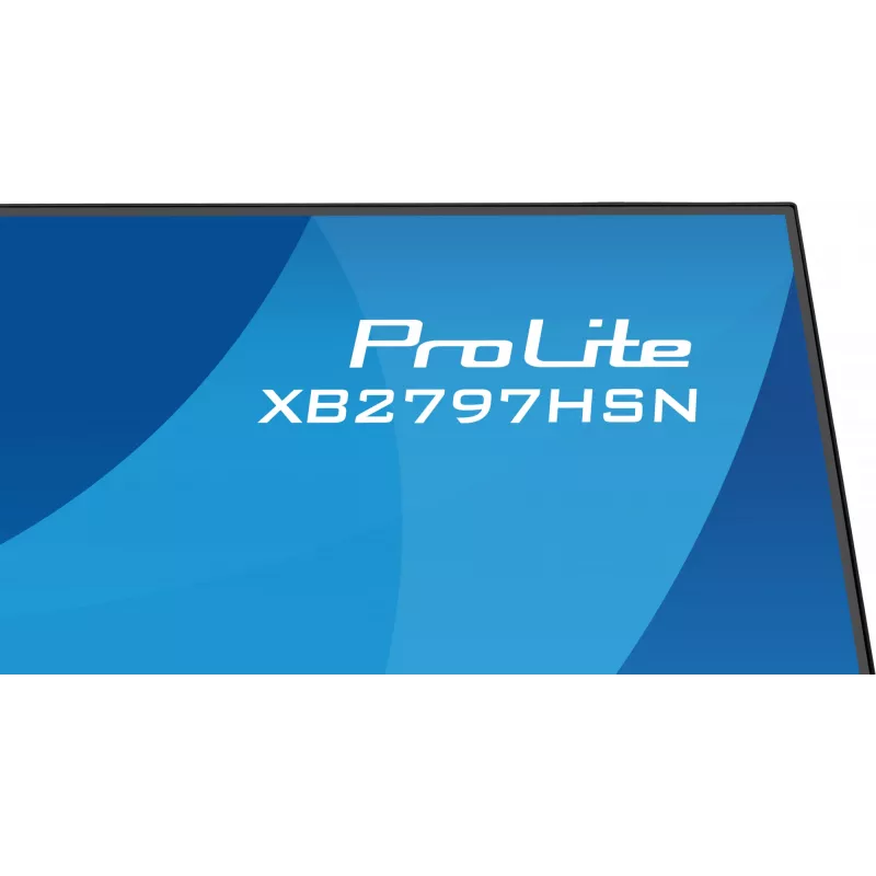 iiyama ProLite XB2797HSN-B1 arvutimonitor 68,6 cm (27 tolli) 1920 x 1080 pikslit Full HD LCD Must