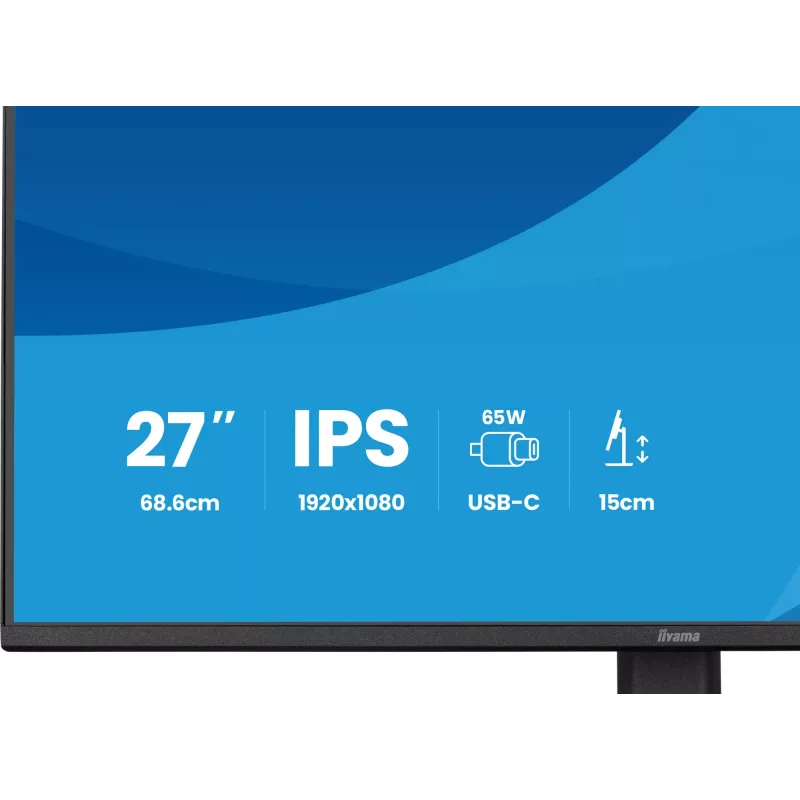iiyama ProLite XB2797HSN-B1 arvutimonitor 68,6 cm (27 tolli) 1920 x 1080 pikslit Full HD LCD Must