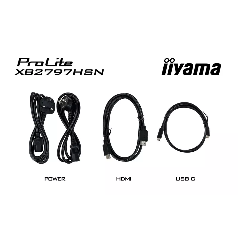 iiyama ProLite XB2797HSN-B1 arvutimonitor 68,6 cm (27 tolli) 1920 x 1080 pikslit Full HD LCD Must