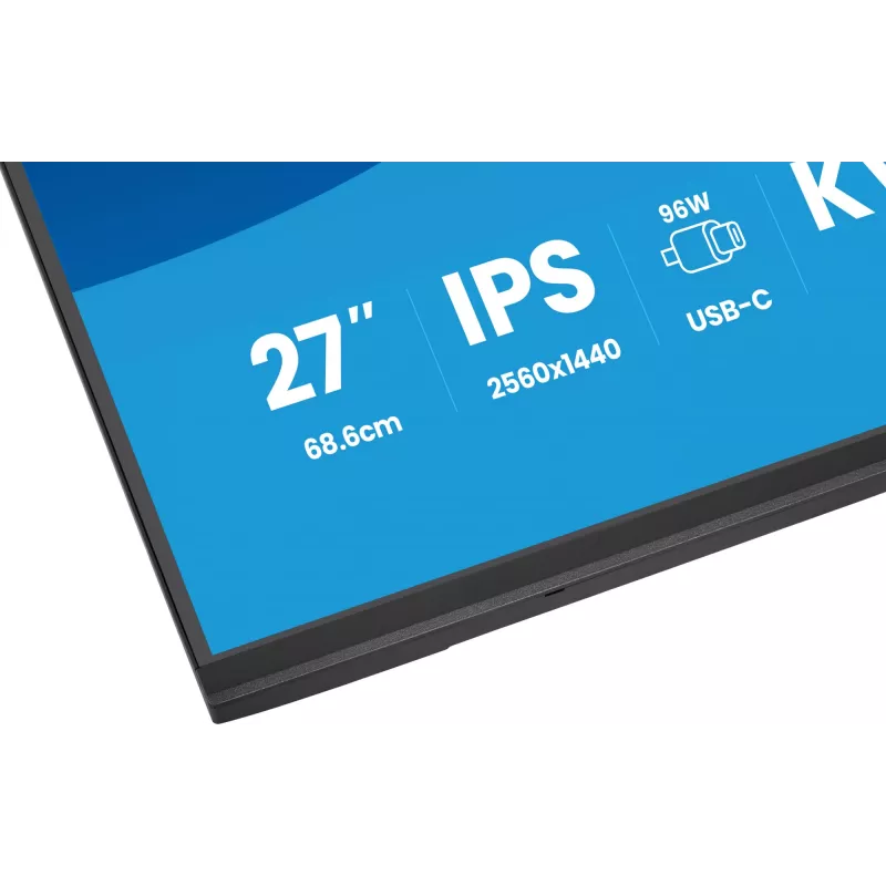 Arvutimonitor IIYAMA ProLite XB2797QSNP-B1 27 tolli (68,6 cm) 2560×1440 QHD LED, 16:9, matt, kõlarid, USB 3.2 jaotur, kõrguse reguleerimine, VESA