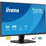 Monitor IIYAMA ProLite X2491HS-B1 23,8 tolli (60,5 cm) Full HD IPS LCD, 1920×1080, 178° vaatenurgad, matt, sisseehitatud kõlarid, VESA, must