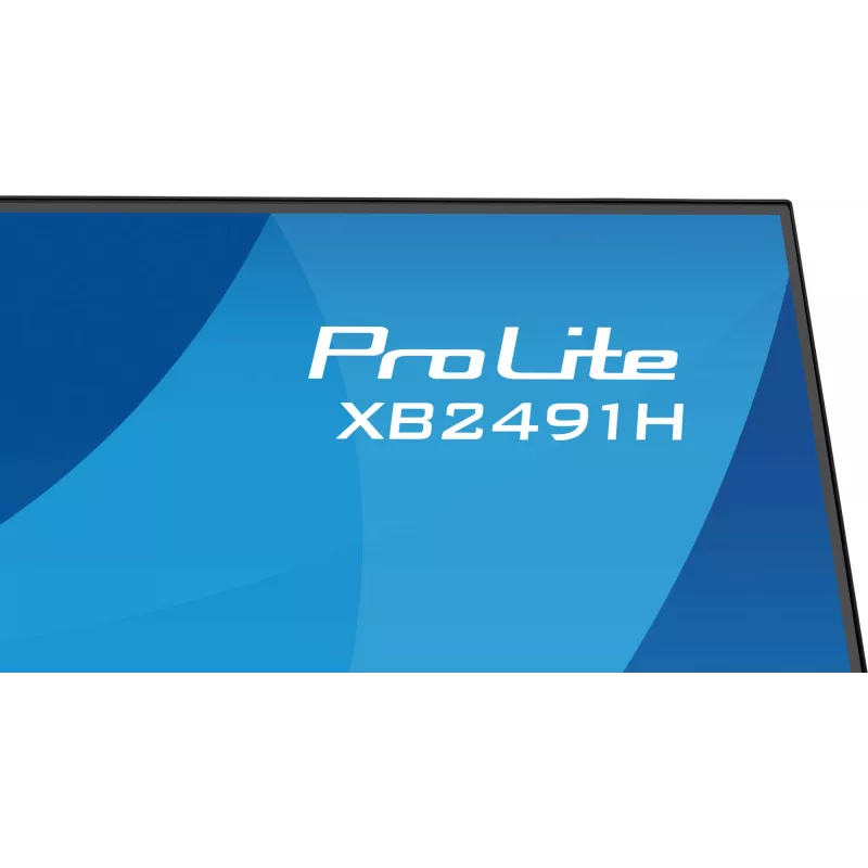 Arvutimonitor IIYAMA ProLite XB2491H-B1 23,8 tolli (60,5 cm) Full HD IPS LCD, 1920×1080, 178° vaatenurk, VESA, kõrgusreguleeritav, must