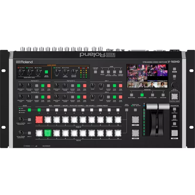 Video Switcher Roland V-160HD Composite USB USB-C 60Hz