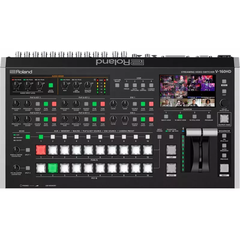 Video Switcher Roland V-160HD Composite USB USB-C 60Hz