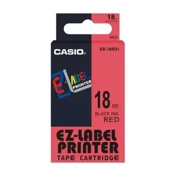 Sildivalmistuslint Casio XR-18RD1 Must punasel