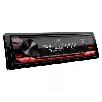 JVC KD-X282DBT automeediavastuvõtja Must 200 W Bluetooth