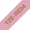 Brother TZE-RE54 sildilint Kuldne roosal taustal