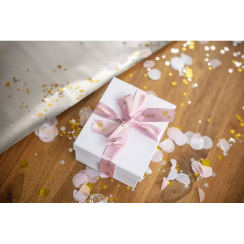 Brother TZE-RE54 sildilint Kuldne roosal taustal
