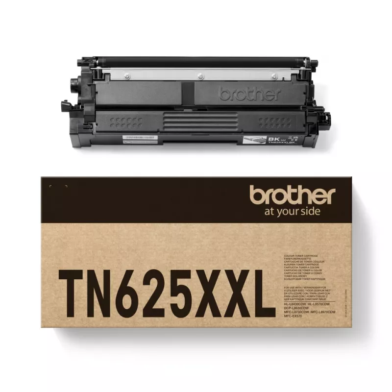 Toonerikassett Brother TN-625XXLBK Must originaal, 7500 lehekülge, 1 tk