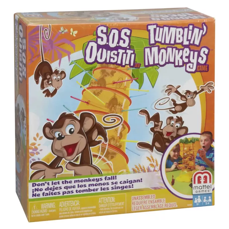 MATTEL TUMBLIN' MONKEYS lauamäng, osavusmäng