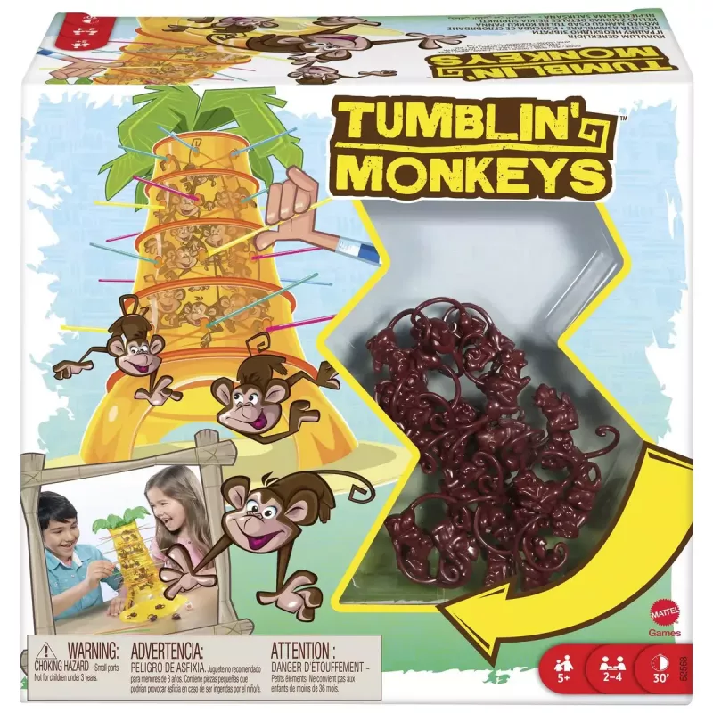 MATTEL TUMBLIN' MONKEYS lauamäng, osavusmäng