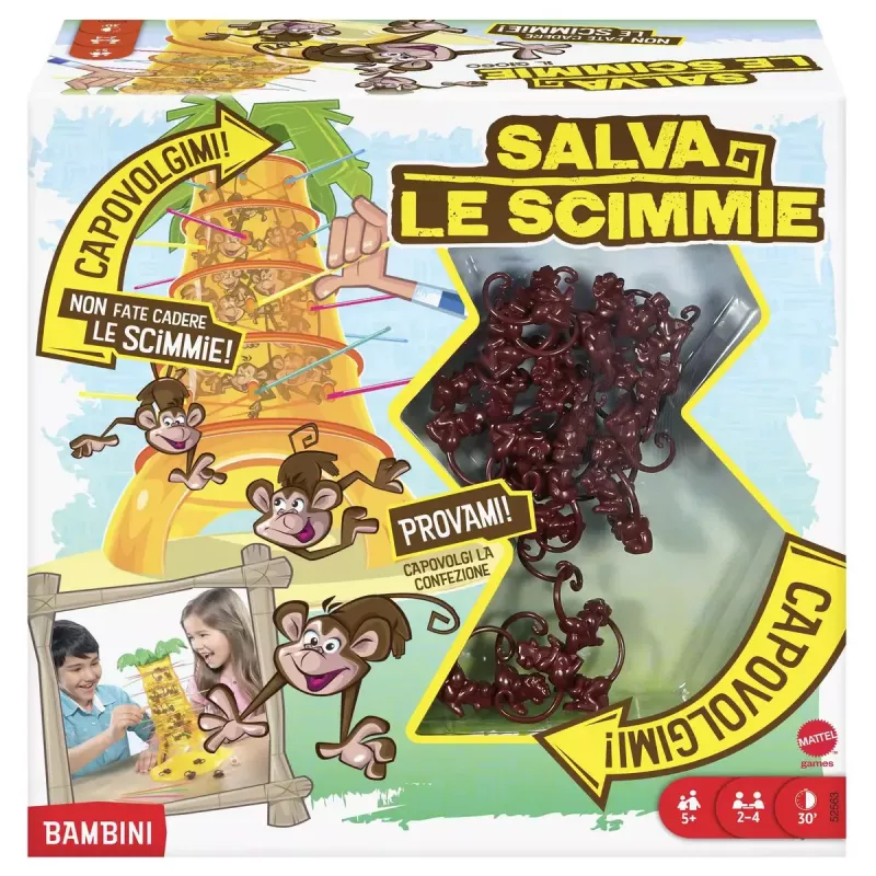 MATTEL TUMBLIN' MONKEYS lauamäng, osavusmäng