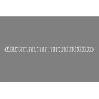 GBC Wire spines 3:1 NO5 8mm A4, valge, 3 lehte, metall, A4, 8 mm, 202 mm