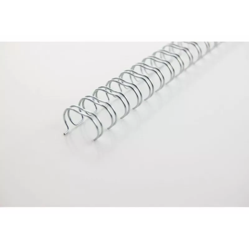 GBC Wire spines 3:1 NO5 8mm A4, valge, 3 lehte, metall, A4, 8 mm, 202 mm