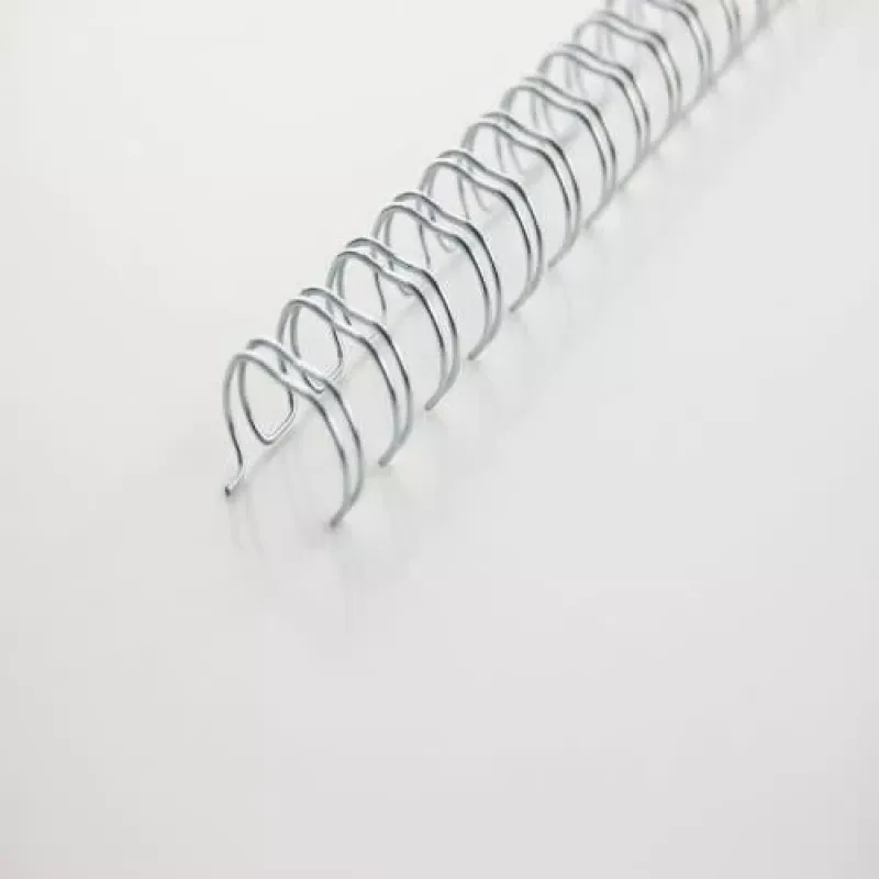 GBC Wire spines 3:1 NO5 8mm A4, valge, 3 lehte, metall, A4, 8 mm, 202 mm