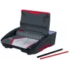 GBC CombBind® CB25E elektriline köitmismasin, kammköitemasin, elektriline, 390 lehte, must, punane