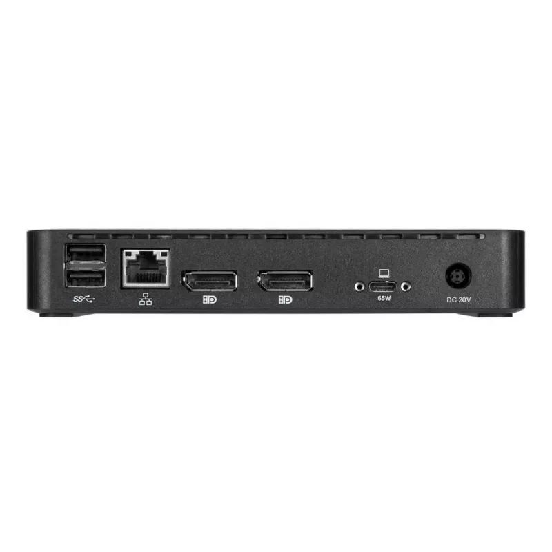 Targus DOCK315EUZ liidesejaotur USB 3.2 Gen 1 (3.1 Gen 1) Type-A + Mini DisplayPort 1.2 Must