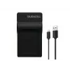 Duracell digikaamera akulaadija, USB, sisetingimustes kasutatav akulaadija, Canon NB-10L, must, 5 V, 5 V