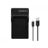 Duracell digikaamera akulaadija, USB, siseruumide akulaadija, Nikon EN-EL9, must, 5 V, 5 V
