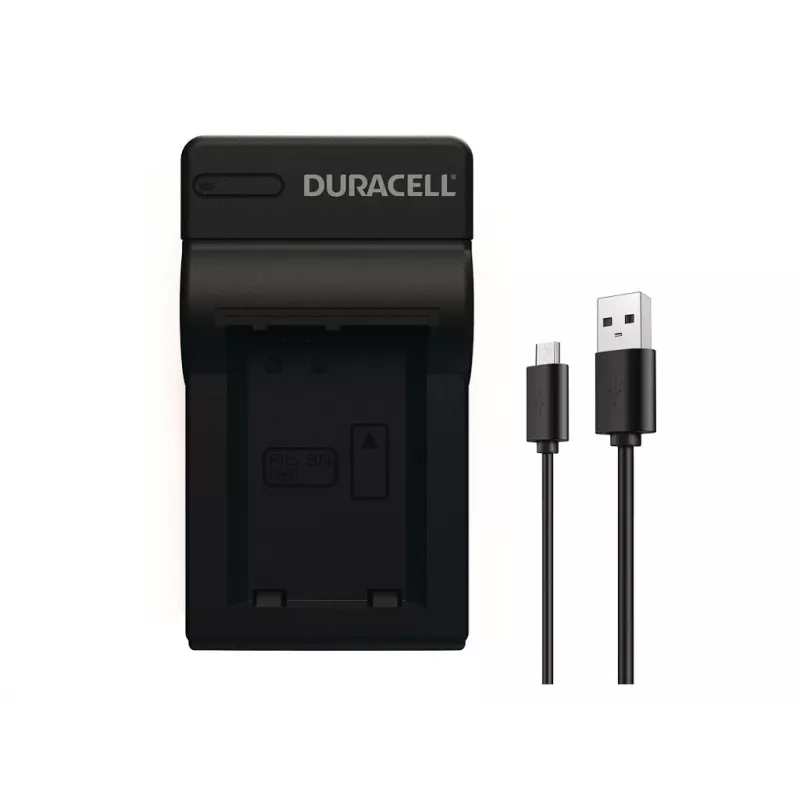 Duracell digikaamera akulaadija, USB, siseakulaadija, Sony NP-FW50, must, 5 V, 5 V