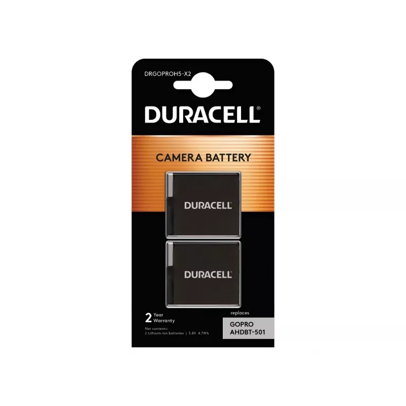 Duracell DRGOPROH5-X2 kaamera/videokaamera aku 1250 mAh