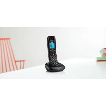 Motorola CD4001 DECT-telefon helistaja ID-ga Must
