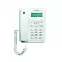 Motorola CT202 analoogtelefon helistaja ID-ga valge