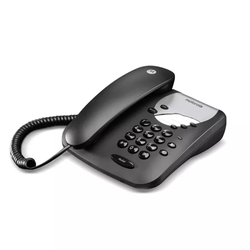 Motorola CT1 analoogtelefon Must