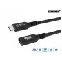 Microconnect USB3.2CC2EX USB-kaabel USB4 Gen 2x2 2 m USB C Must