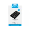 Sandberg USB-juhtmega numbriklaviatuur, USB, 19, Sülearvuti/PC, 1,5 m, Must