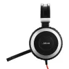 Jabra Evolve 80 MS Stereo, juhtmega, kontor/kõnekeskus, 646 g, peakomplekt, must